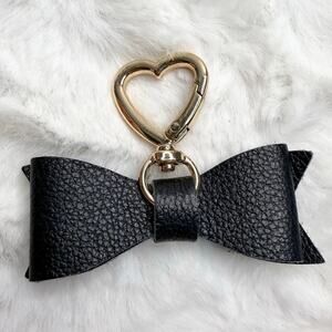 Fashion Navy Bow Bag Charm Key Fob